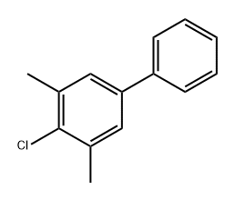 4-Chloro-3,5-dimethyl-1,1'-biphenyl Structure