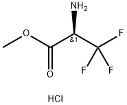 (R)-methyl 2-amino-3,3,3-trifluoropropanoate,HCl Structure