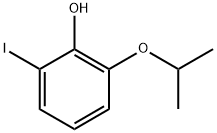 2-iodo-6-isopropoxyphenol Structure