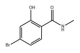 4-Bromo-2-hydroxy-N-methyl-benzamide Structure