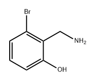 2-(aminomethyl)-3-bromophenol Structure