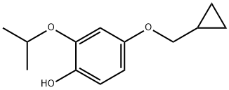 4-(cyclopropylmethoxy)-2-isopropoxyphenol Structure