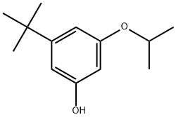 3-(1,1-Dimethylethyl)-5-(1-methylethoxy)phenol Structure