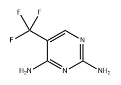 5-(Trifluoromethyl)pyrimidine-2,4-diamine 구조식 이미지