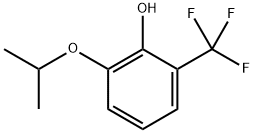 2-isopropoxy-6-(trifluoromethyl)phenol Structure