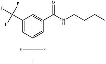 N-Butyl-3,5-bis(trifluoromethyl)benzamide Structure