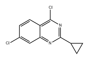 4,7-dichloro-2-cyclopropylquinazoline Structure