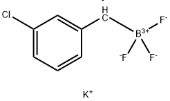 (3-chlorophenyl)methyl-trifluoroboranuide Structure