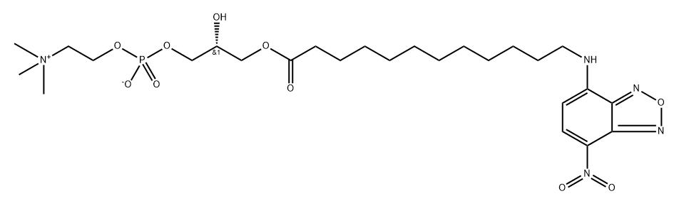 12:0 Lyso NBD PC Structure