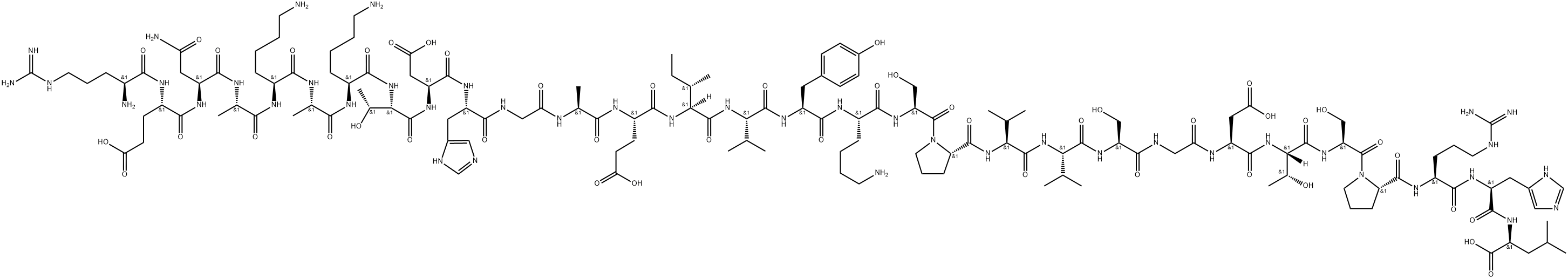 Tau Peptide (379-408) Structure