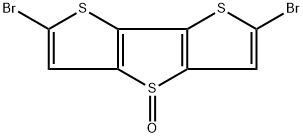 2,6-dibromodithieno[3,2-b:2',3'-d]thiophene 4-oxide 구조식 이미지