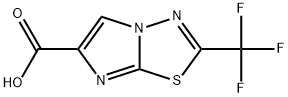 2-(trifluoromethyl)imidazo[2,1-b][1,3,4]thiadiazole-6-carboxylic acid Structure