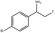 4-Bromo-α-(fluoromethyl)benzenemethanamine Structure