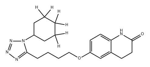 Cilostazol D6Q: What is 
Cilostazol D6 Q: What is the CAS Number of 
Cilostazol D6 구조식 이미지