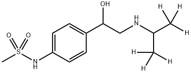 [2H6]-Sotalol Structure