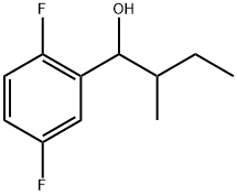 2,5-Difluoro-α-(1-methylpropyl)benzenemethanol Structure