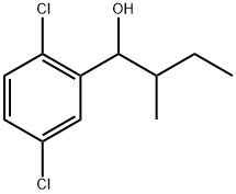 2,5-Dichloro-α-(1-methylpropyl)benzenemethanol Structure