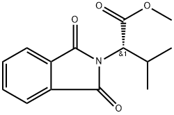 2H-Isoindole-2-acetic acid, 1,3-dihydro-α-(1-methylethyl)-1,3-dioxo-, methyl ester, (αS)- Structure