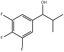 2-methyl-1-(3,4,5-trifluorophenyl)propan-1-ol Structure