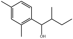 2,4-Dimethyl-α-(1-methylpropyl)benzenemethanol Structure