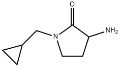 3-Amino-1-(cyclopropylmethyl)pyrrolidin-2-one Structure