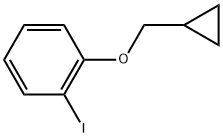 1-(Cyclopropylmethoxy)-2-iodobenzene Structure