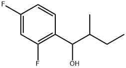 2,4-Difluoro-α-(1-methylpropyl)benzenemethanol Structure