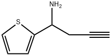 2-Thiophenemethanamine, α-2-propyn-1-yl- Structure