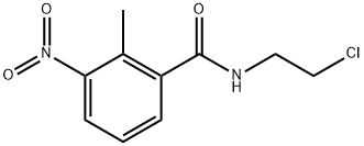 N-(2-chloroethyl)-2-methyl-3-nitrobenzamide Structure