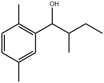 2,5-Dimethyl-α-(1-methylpropyl)benzenemethanol Structure