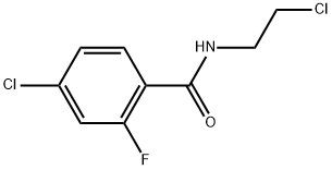 4-Chloro-N-(2-chloroethyl)-2-fluorobenzamide Structure