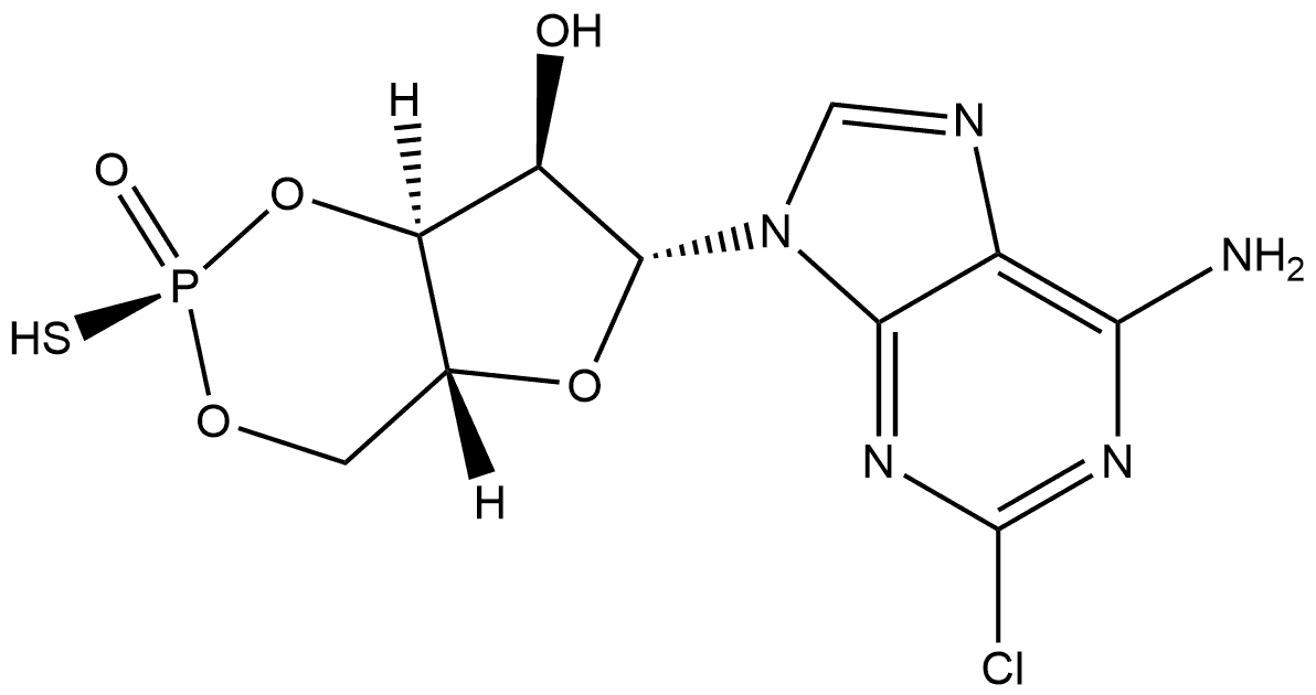 Rp-2-Cl-cAMPS Structure