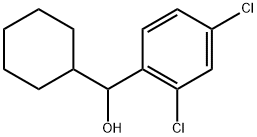 2,4-Dichloro-α-cyclohexylbenzenemethanol Structure