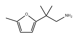 2-Furanethanamine, β,β,5-trimethyl- 구조식 이미지