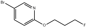 5-bromo-2-fluoro-3-propoxypyridine Structure