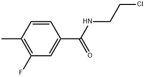 N-(2-Chloroethyl)-3-fluoro-4-methylbenzamide Structure