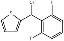 (2,6-difluorophenyl)(thiophen-2-yl)methanol Structure