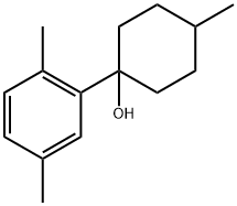 1-(2,5-dimethylphenyl)-4-methylcyclohexanol Structure