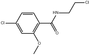 4-Chloro-N-(2-chloroethyl)-2-methoxybenzamide Structure