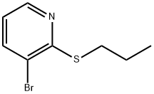 3-Bromo-2-(propylthio)pyridine Structure