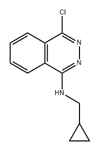 (4-Chloro-phthalazin-1-yl)-cyclopropylmethyl-amine Structure