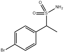 1-(4-bromophenyl)ethane-1-sulfonamide Structure