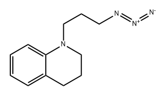 Quinoline, 1-(3-azidopropyl)-1,2,3,4-tetrahydro- Structure