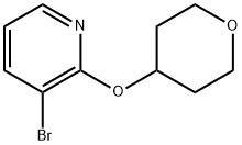 3-Bromo-2-(oxan-4-yloxy)pyridine Structure