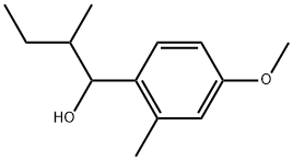 4-Methoxy-2-methyl-α-(1-methylpropyl)benzenemethanol Structure