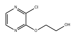 2-[(3-chloropyrazin-2-yl)oxy]ethan-1-ol Structure