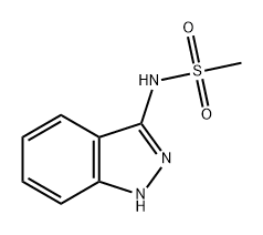 N-(1H-indazol-3-yl)methanesulfonamide Structure