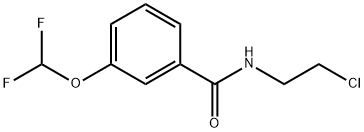 N-(2-Chloroethyl)-3-(difluoromethoxy)benzamide Structure