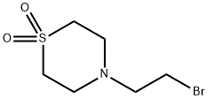 4-(2-Bromoethyl)thiomorpholine 1,1-dioxide Structure