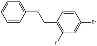 4-Bromo-2-fluoro-1-(phenoxymethyl)benzene Structure